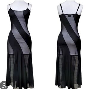 Fredericks of hollywood black dress